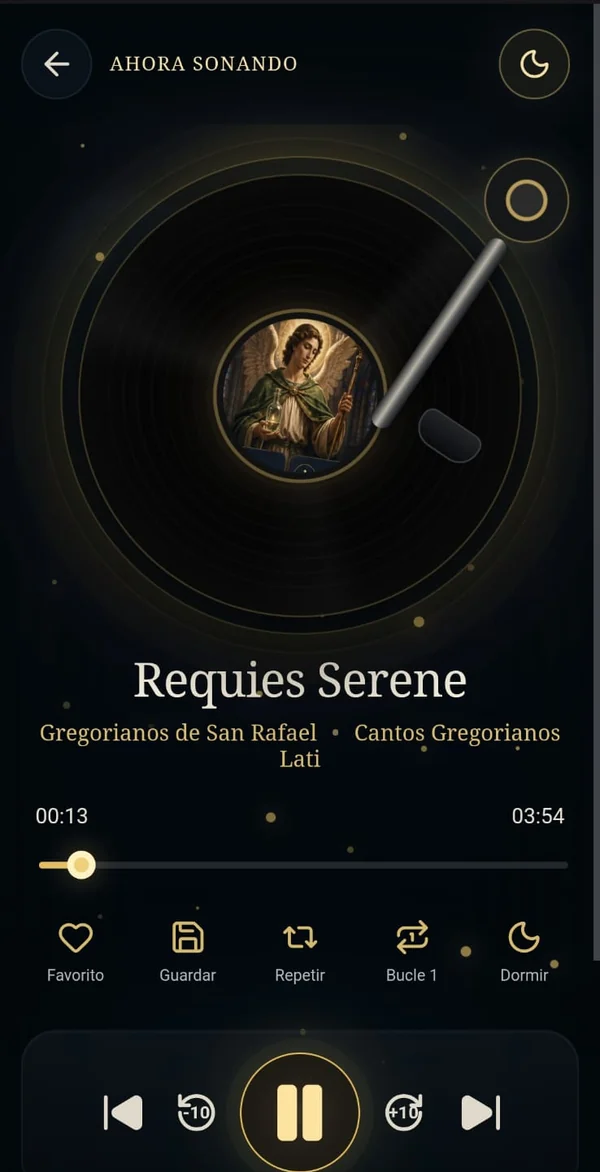 Reproductor de Santuario Divino